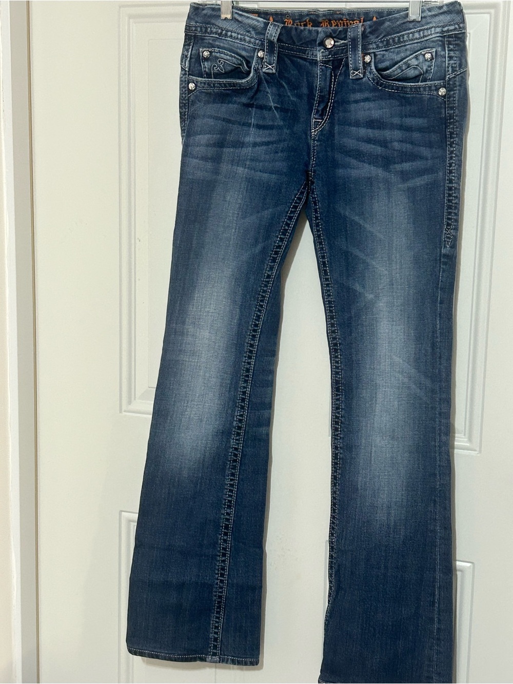 Rock Revival Women's Medium Dark Blue Boot Cut Jeans